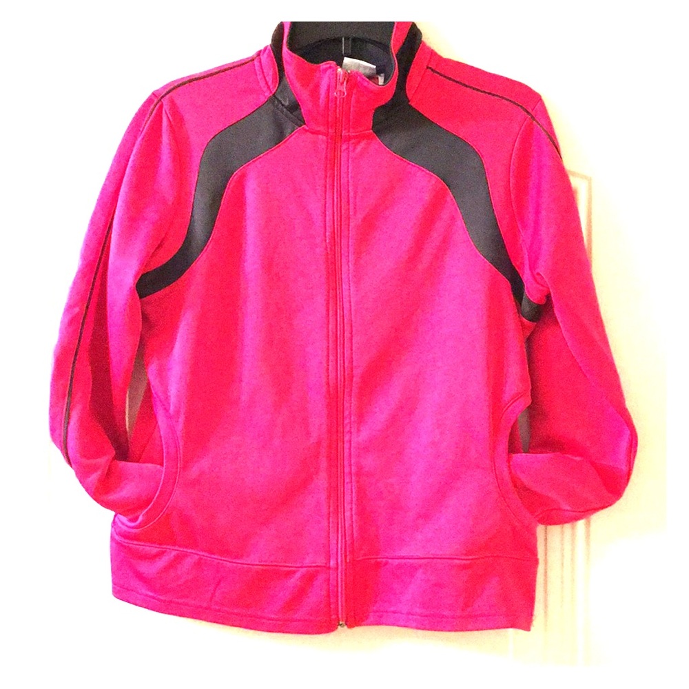 GIRLS TRACK JACKET SIZE L 12/14